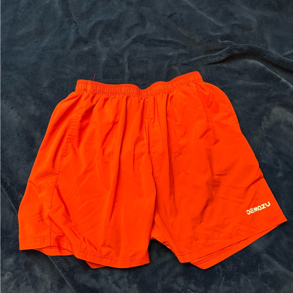 Red shorts